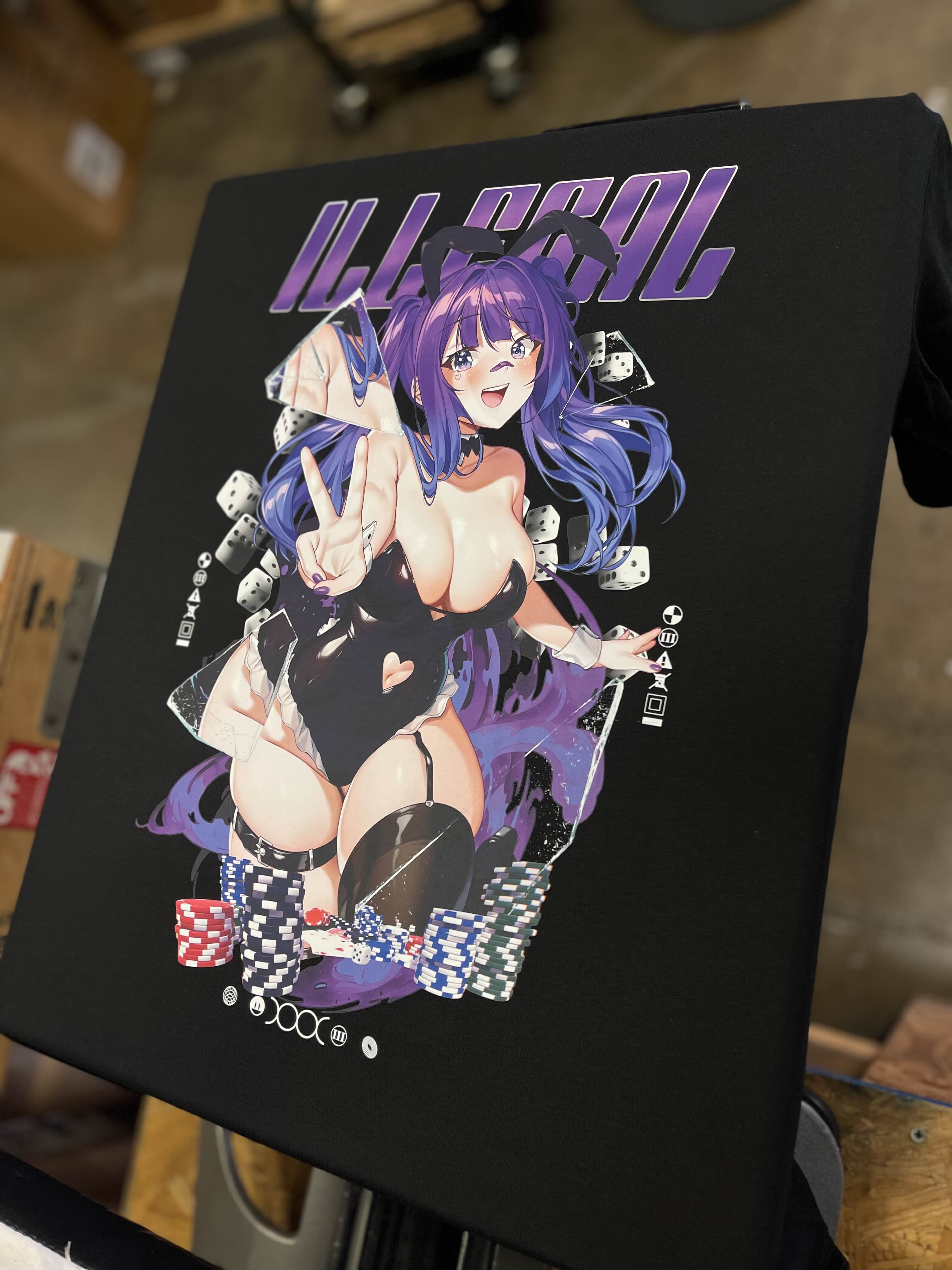 BUNNY GIRL YURI SHIRT - PRE-ORDER!