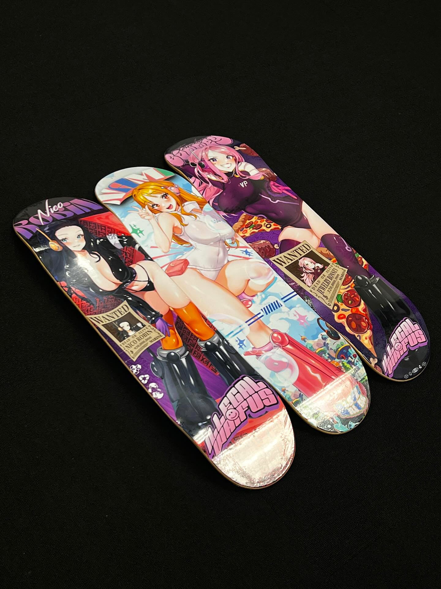 EGGHEAD ROBIN SKATE DECK