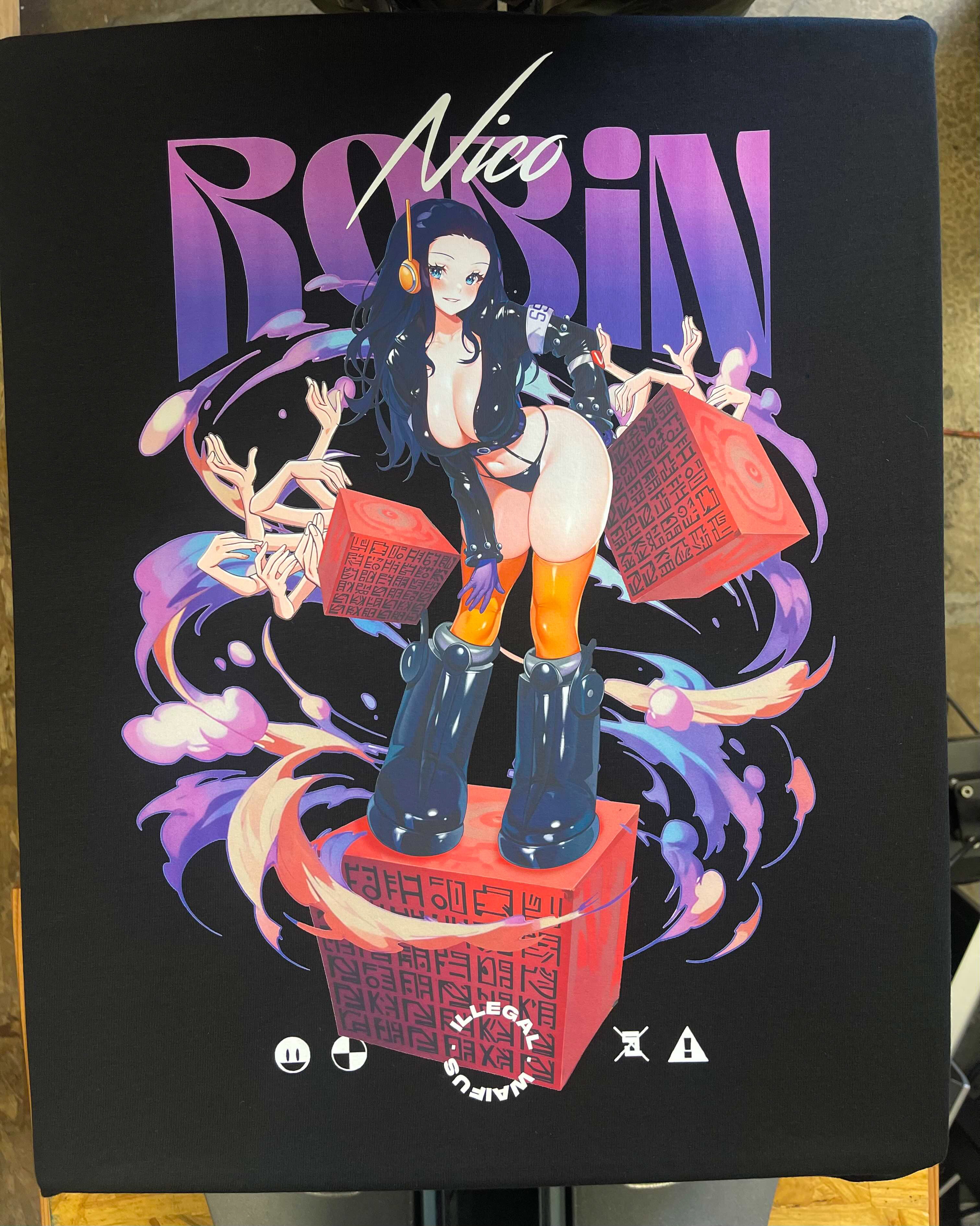 NICO ROBIN EGGHEAD SHIRT - PRE-ORDER!