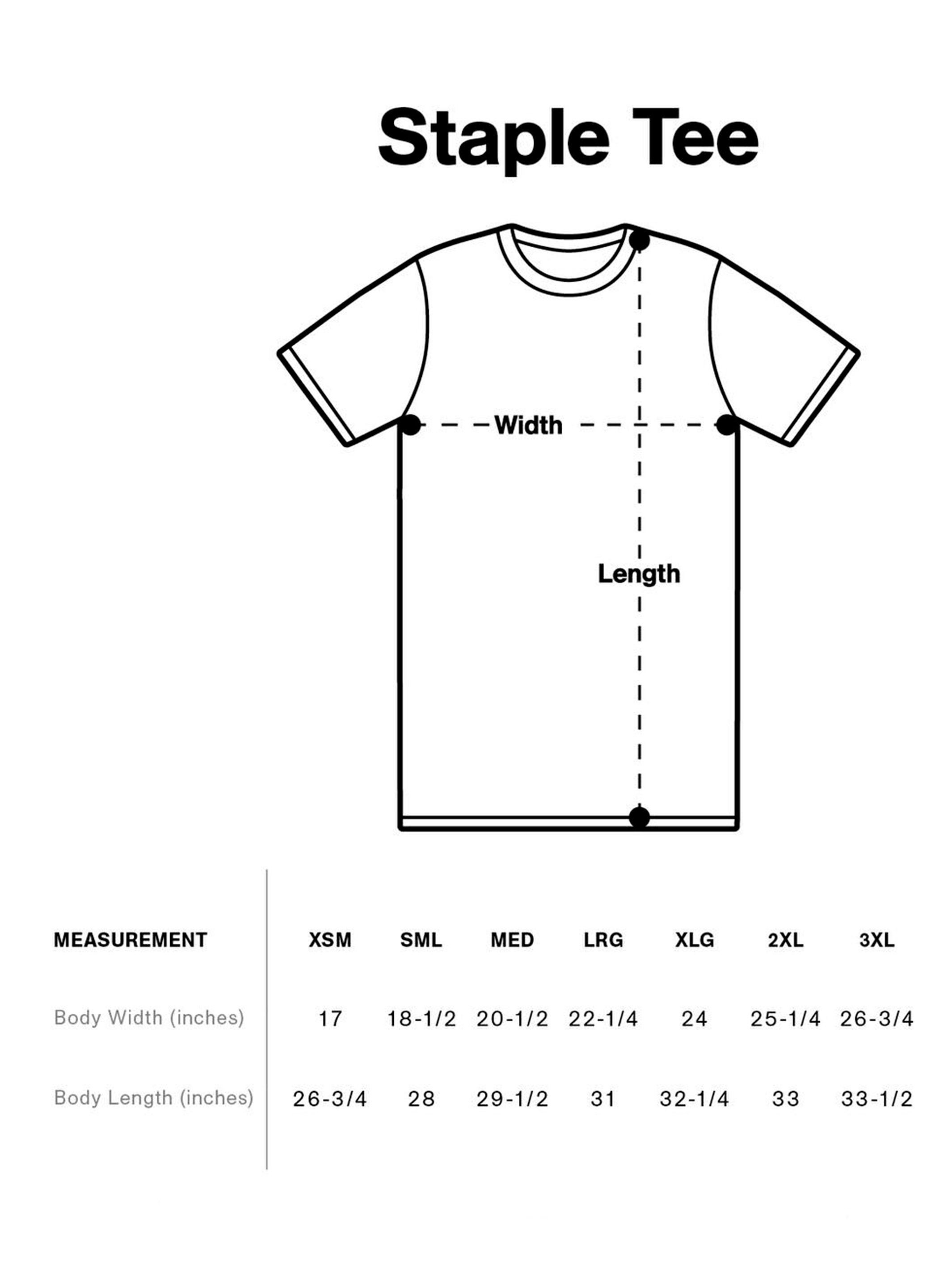 #color_size chart